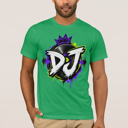 ネオンDJロゴTシャツ Tシャツ (正面)