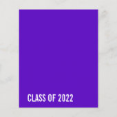 ネオンDJ音楽卒業パーティー招待状 チラシ (裏面)