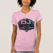 ネオンDJ レディースTシャツ Tシャツ (正面)