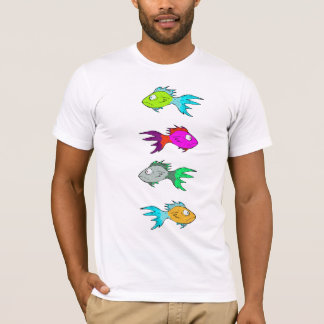 ネオンfishies tシャツ
