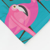 ネオンFlamongos フリースブランケット (角)