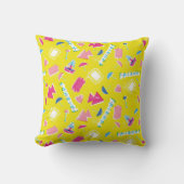 ネオンFRIENDS™アイコンパターン クッション (正面)