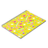 ネオンFRIENDS™アイコンパターン ノートブック (左側)