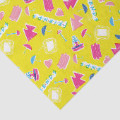 ネオンFRIENDS™アイコンパターン 薄葉紙 (詳細)