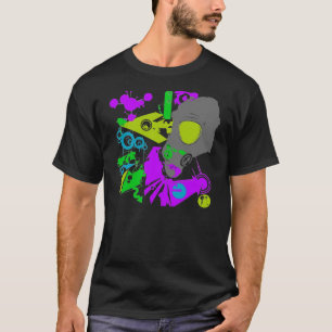 ネオンGasmask Tシャツ