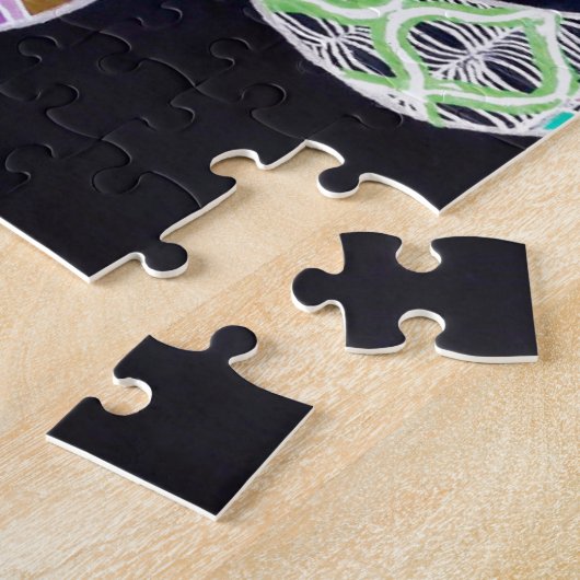 ネオンOmkar ジグソーパズル (側面)