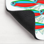 ネオンTetrasの学校 マウスパッド (コーナー)