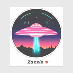 ネオンUFO シール