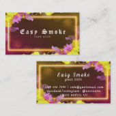 ネオンVapeショップ名刺 名刺 (正面/裏面)