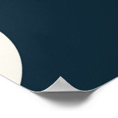 ネオ地域:ヴィンテージ抽象芸術構成 ポスター (角)