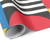 ネオ幾何イラストレーション。図形とp ラッピングペーパー (ロールコーナー)