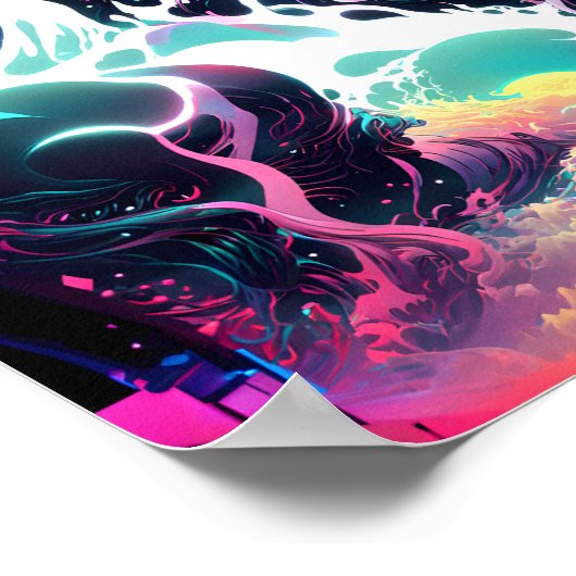 ネオ津波 ポスター (角)