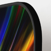 ネオ白熱［赤熱］光を放つ男らしモダンイニシャル ピックルボールラケット (左詳細)