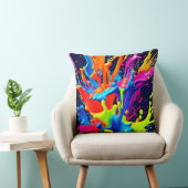 ネオ絵を描ン流体爆発 クッション (椅子)