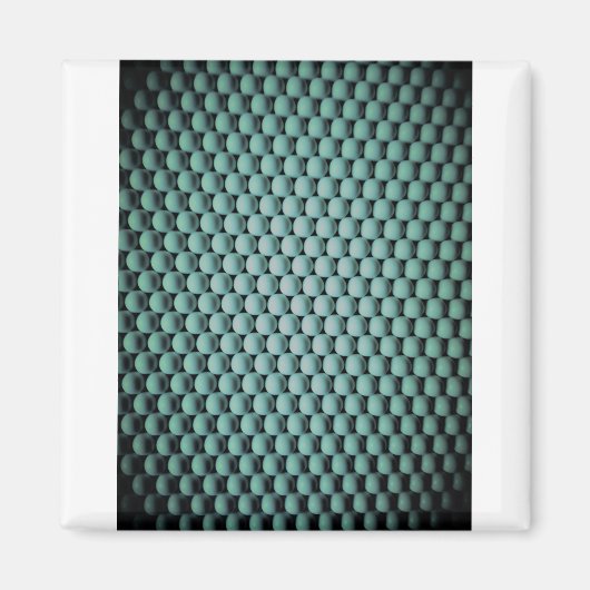 ネオ緑の球体 マグネット (正面)