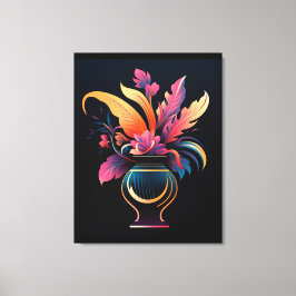 ネオ花瓶#1 キャンバスプリント