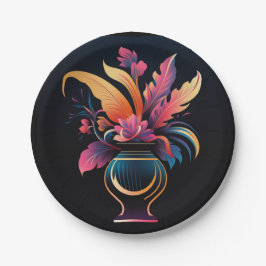 ネオ花瓶#1 ペーパープレート