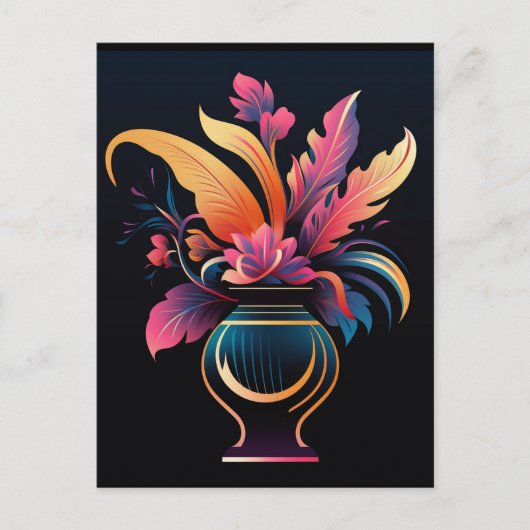 ネオ花瓶#1 ポストカード (正面)