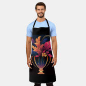 ネオ花瓶#2 エプロン (着用した状態)