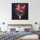 ネオ花瓶#2 キャンバスプリント (インサイチュ (寝室))