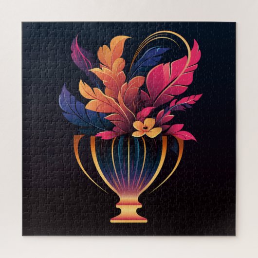 ネオ花瓶#2 ジグソーパズル (縦)