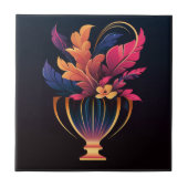 ネオ花瓶#2 タイル (正面)