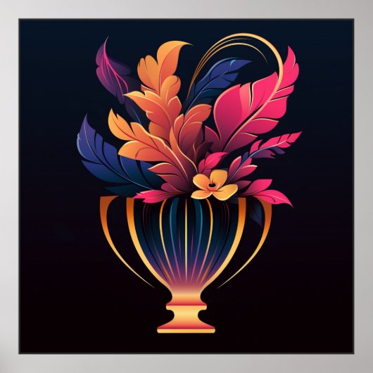 ネオ花瓶#2 ポスター (正面)