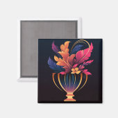 ネオ花瓶#2 マグネット (正面/裏面)