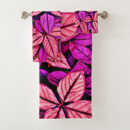 ネオ葉疑問に思ン バスタオルセット