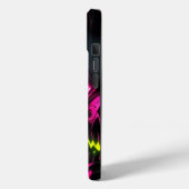 ネオ警告ン：はっきりしたトレンディー電話ケース/iPhone 15 Case-Mate iPhoneケース (裏面 / 左)