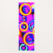 ネオ鮮やかカラフルン模様 ヨガマット (正面)