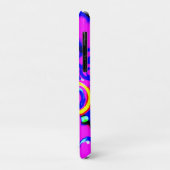 ネオ鮮やかカラフルン模様 Case-Mate iPhoneケース (裏面/左)