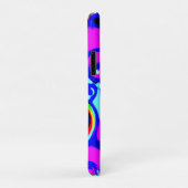 ネオ鮮やかカラフルン模様 Case-Mate iPhoneケース (裏面/右)