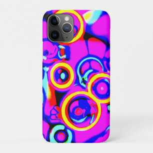ネオ鮮やかカラフルン模様 iPhone 11 PROケース