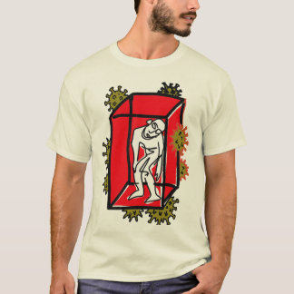 ネオ・エクスプレッショニスト・ウイルス・アイソレーション・アートデザイン Tシャツ