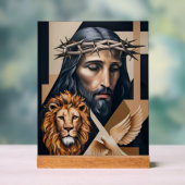 ネオ・キュビズムの優雅さ：トリビュート アクリルサイン (ニュートラル)