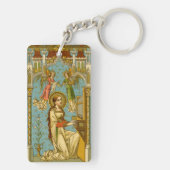 ネオ・ゴシック ローマの聖セシリア (BNG 02) キーホルダー (裏面)