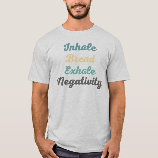 ネガティビティTシャツを脱ぐインハールパン Tシャツ (正面)