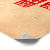 ネガティブな心で前向き生きることはできない ポスター (角)