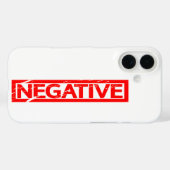 ネガティブスタンプ Case-Mate iPhoneケース (裏面 (横))