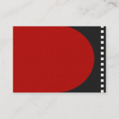 ネガティブフィルムストリッププロファイルカード 名刺 (裏面)