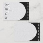 ネガティブフィルムストリッププロファイルカード 名刺 (正面/裏面)