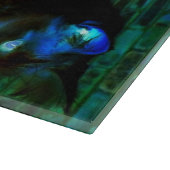 ネガティブフォトアート「ブラック」猫カットボード カッティングボード (角)