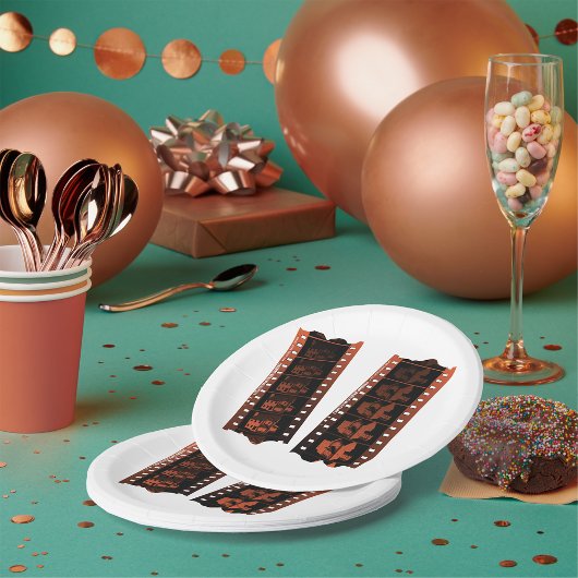 ネガフィルムストリップ ペーパープレート