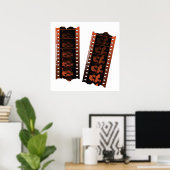 ネガフィルムストリップ ポスター (ホームオフィス)