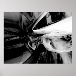 ネガ感覚抽象芸術ポスター ポスター