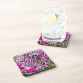 ネギと夏の花プラスチックコースター コースター (右側)