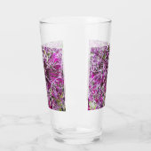 ネギと夏の花 タンブラーグラス (左)