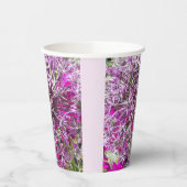 ネギと夏の花 紙コップ (左)