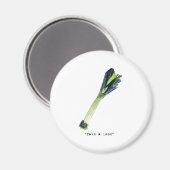 ネギを取る – 光 マグネット (正面/裏面)